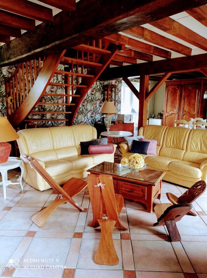B&B Ferme De La Rouzannerie Pour 2 Ou Famille Lanneray Buitenkant foto